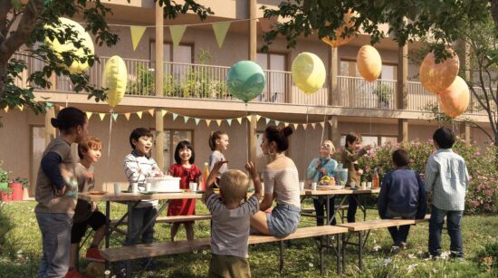 Un anniversaire dans la résidence Hibana à Boissy